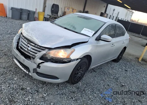 2015 Nissan Sentra Fe+ S/S/Sl/Sr/Sv from USA, damaged, VIN 3N1AB7AP7FL670632